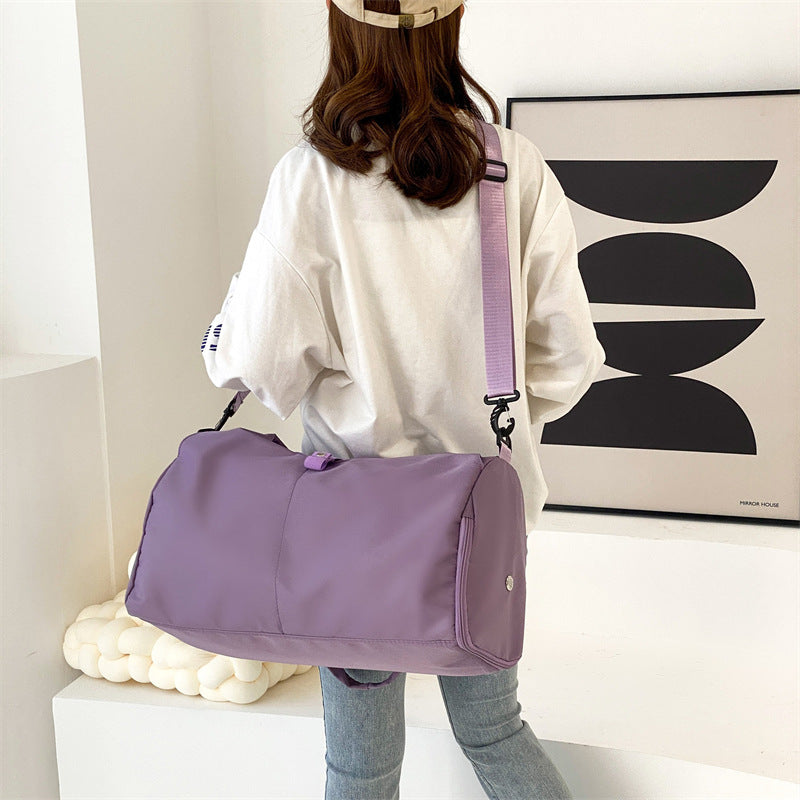 Women Yoga Bag Sports Fitness Dry and Wet Separation Large Capacity Storage Travel Bags Can Carry Yoga Mats