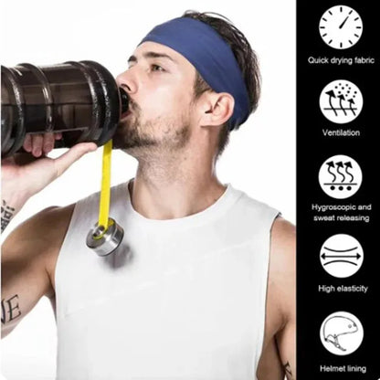 Ultimate Sports Headband for Men and Women - Perfect for Cycling, Yoga, Running, and Fitness!