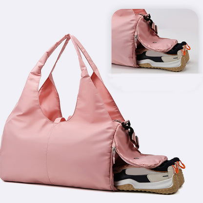 Women Yoga Bag Sports Fitness Dry and Wet Separation Large Capacity Storage Travel Bags Can Carry Yoga Mats